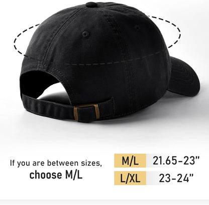 FURTALK Baseball Cap Men Mountain Embroidery Dad Hat Unstructured Soft Vintage Washed Cotton Outdoor Hats for Men