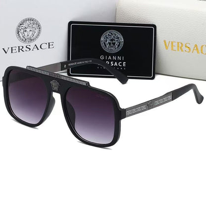 UV-protective oversized travel sunglasses