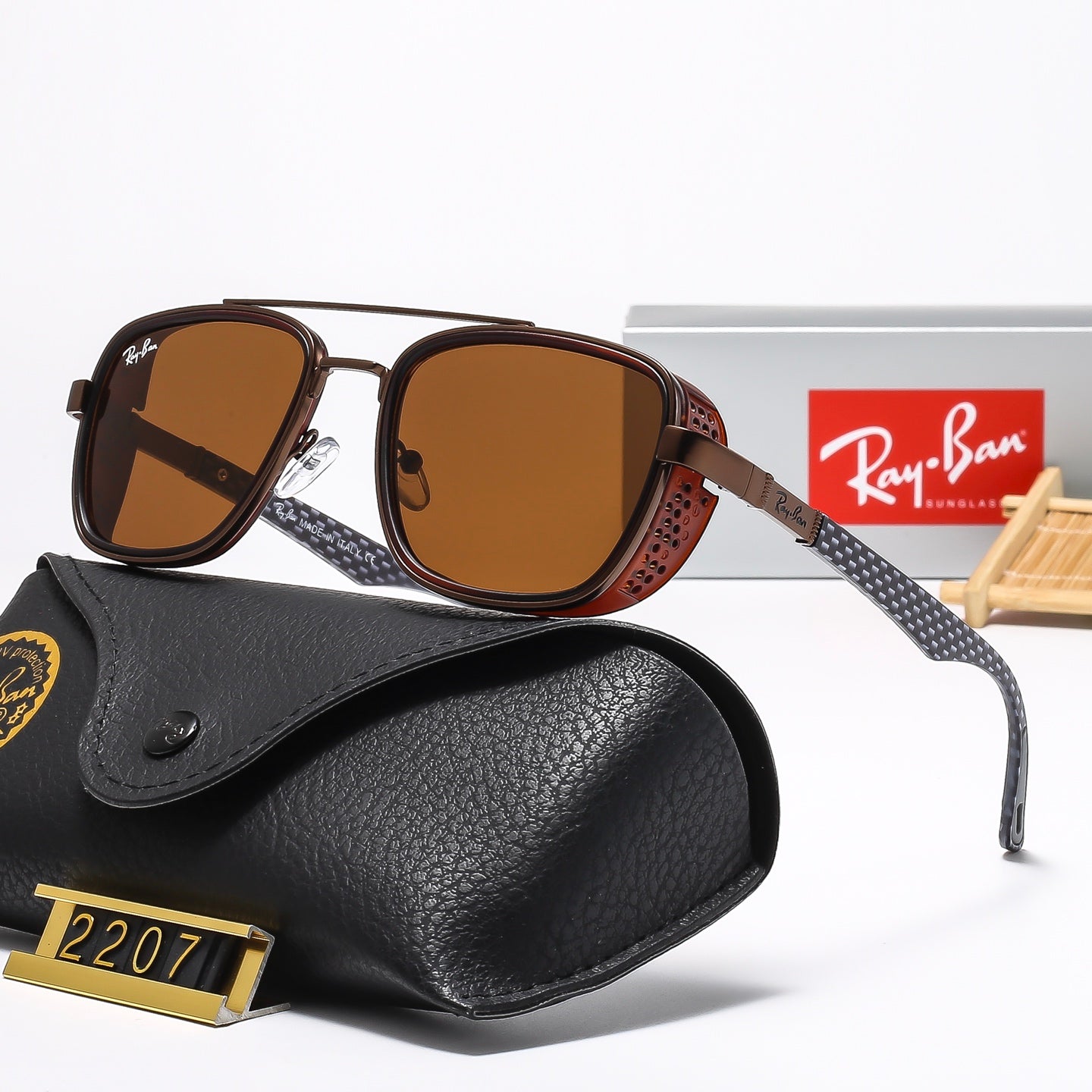 Fashion hot 6 color sunglasses 2207