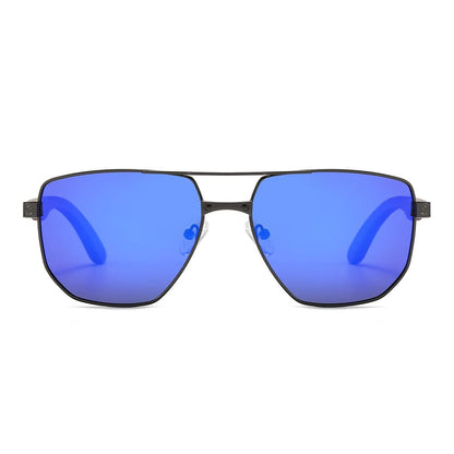 Dollger Wood Vintage Aviator Sunglasses