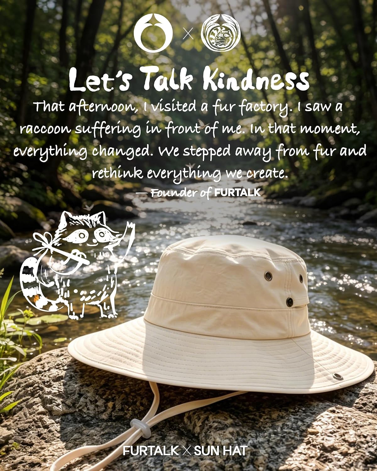FURTALK Sun Hats for Women with Ponytail Hole Wide Brim Beach Bucket Hat UPF 50+ Fishing Hiking Outdoor Hats