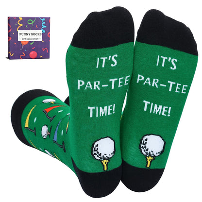 YEXIPO Funny Socks for Men Women I'D Rather Be Outdoor Activities Novelty Gifts For Hunting Golfing Camping Skiing Gaming