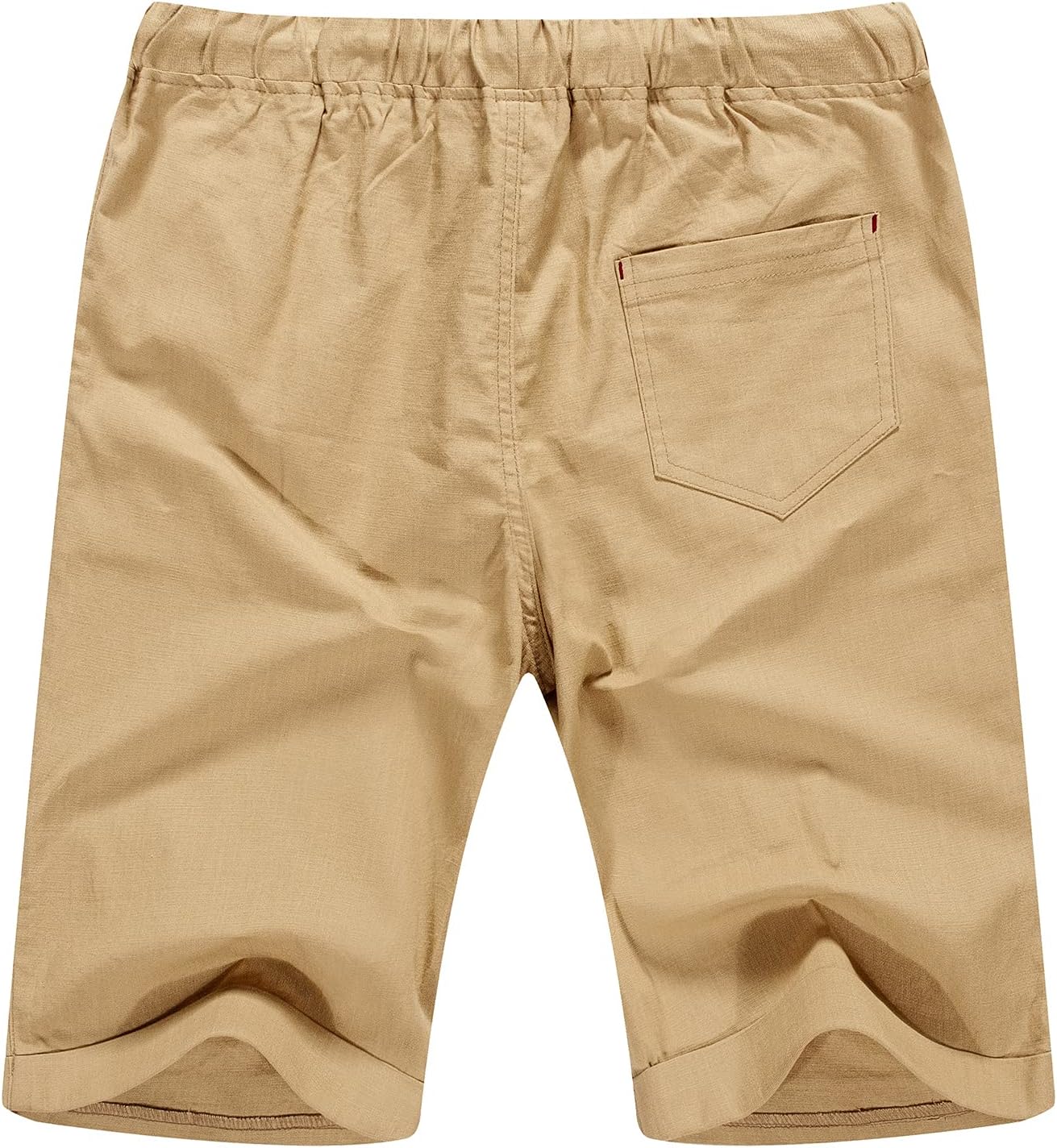 Sailwind Men’s Linen Shorts Casual Drawstring Summer Beach Shorts