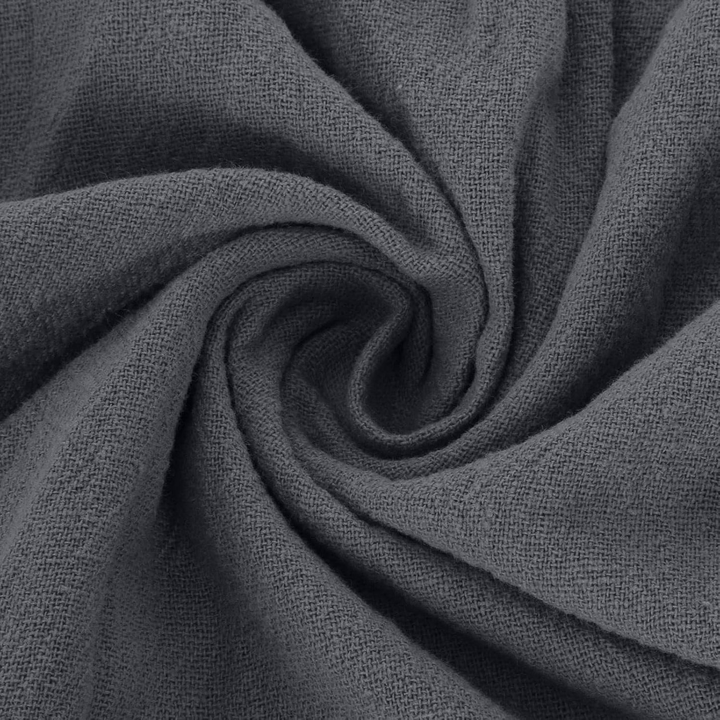 Cotton Linen Dress for Women Plus Size Pleated Dresses Casual Round Neck Short Sleeve Sundress Beach Vacation Dress