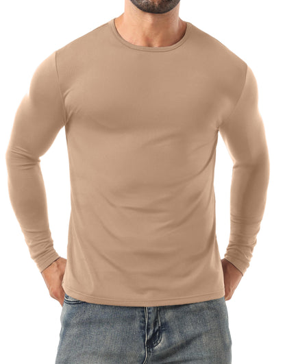 Sailwind Men's Base Layer Thermal Underwear Lightweight Long Sleeve Crew Shirts