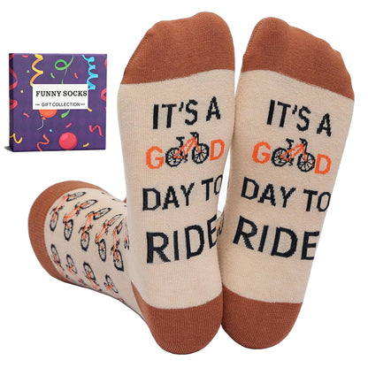 YEXIPO Funny Socks for Men Women I'D Rather Be Outdoor Activities Novelty Gifts For Hunting Golfing Camping Skiing Gaming