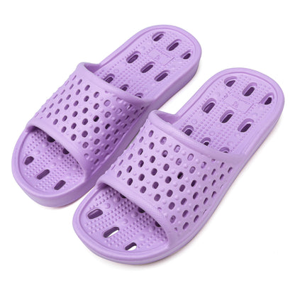 Shower Shoes for Men and Women,Non-Slip Quick-Dry Bath Slippers with Drain Holes,Lightweight Pool, Gym, Bathroom & College Dorm Sandals