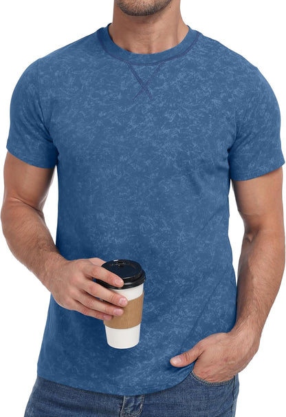 Sailwind Men's Cotton T-Shirts Short Sleeve Casual Summer Shirts Lightweight Tees