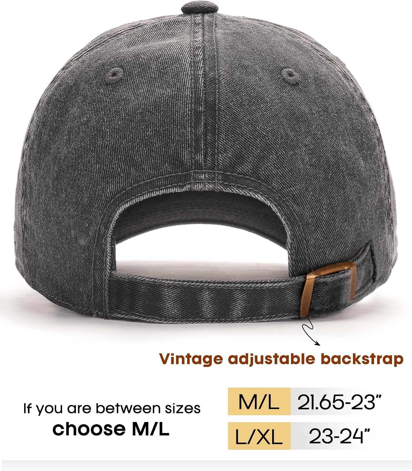 FURTALK 3 Packs Unisex Vintage Washed Cotton Distressed Baseball Cap Low Profile Adjustable Dad Hat