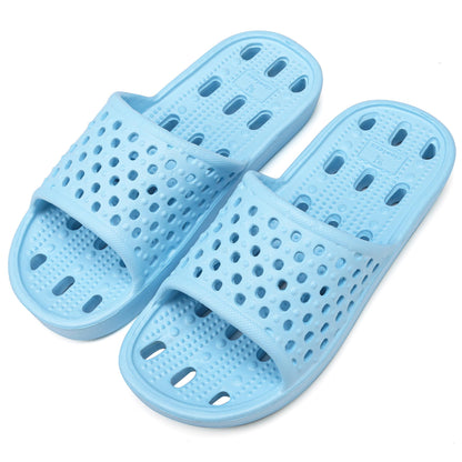 Shower Shoes for Men and Women,Non-Slip Quick-Dry Bath Slippers with Drain Holes,Lightweight Pool, Gym, Bathroom & College Dorm Sandals