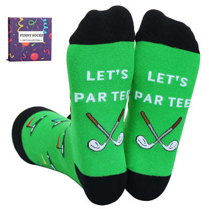 YEXIPO Funny Socks for Men Women I'D Rather Be Outdoor Activities Novelty Gifts For Hunting Golfing Camping Skiing Gaming