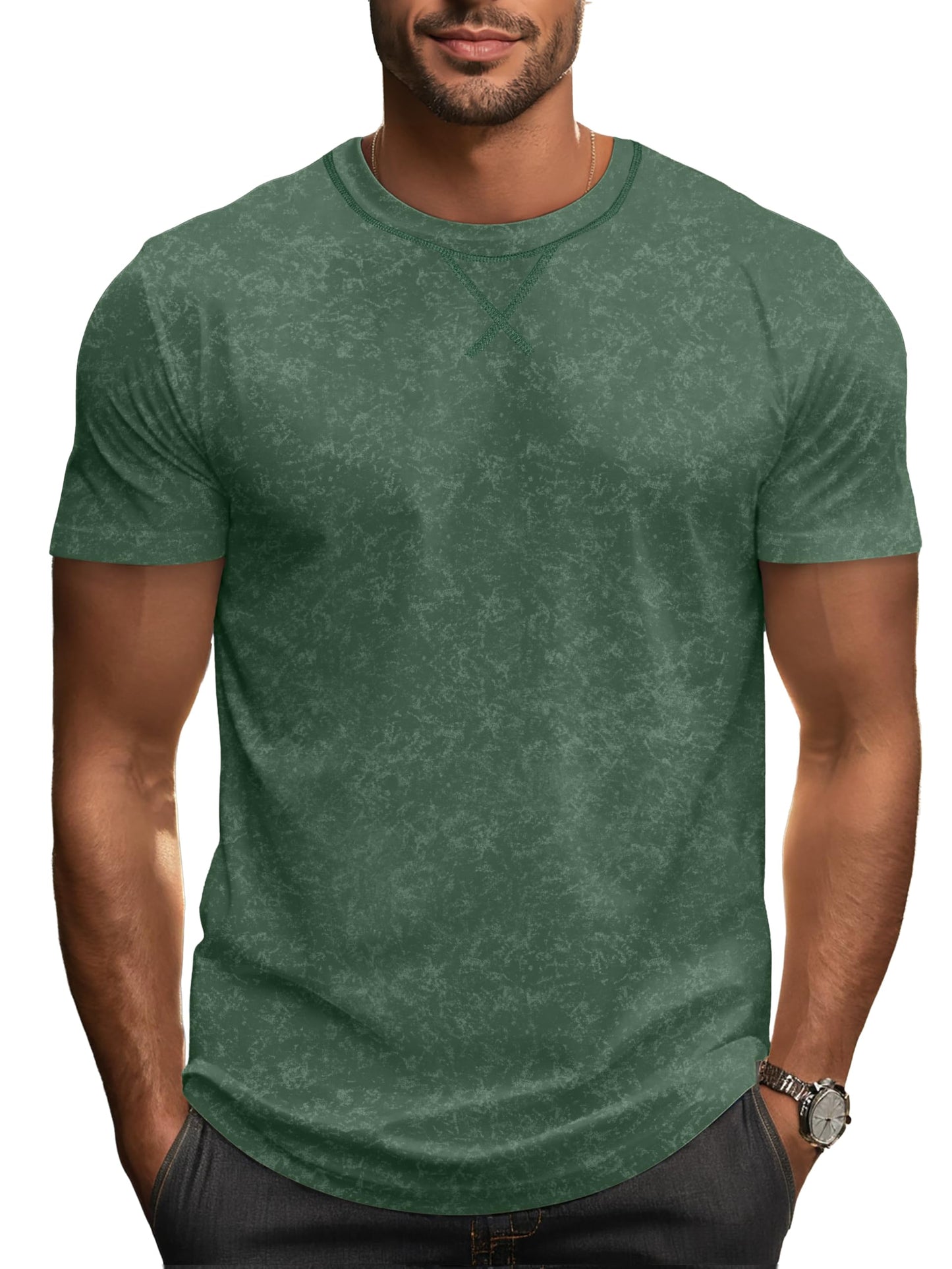 Sailwind Men's Cotton T-Shirts Short Sleeve Casual Summer Shirts Lightweight Tees