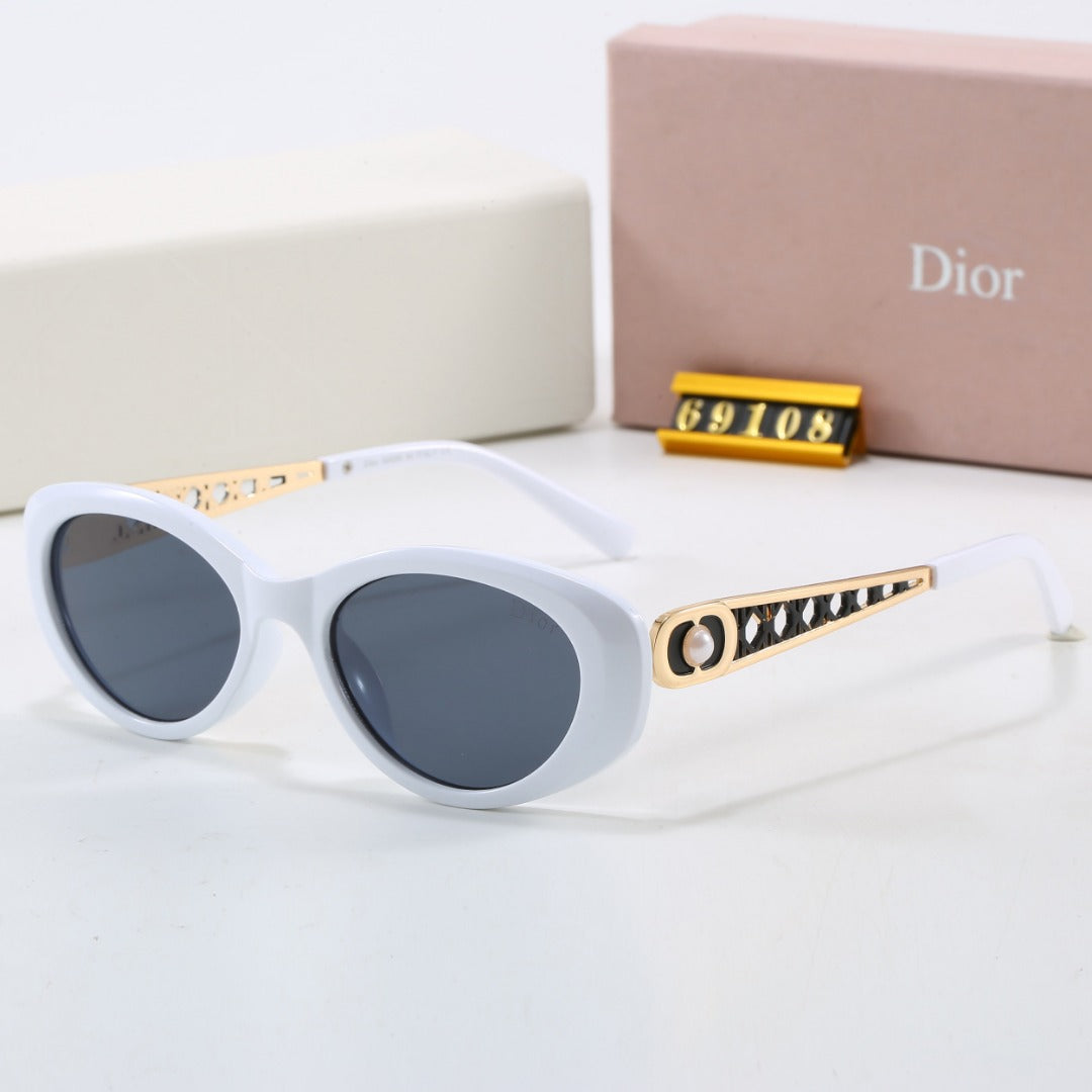 8 colors New hot HD lenses Full frame design sunglasses 69108