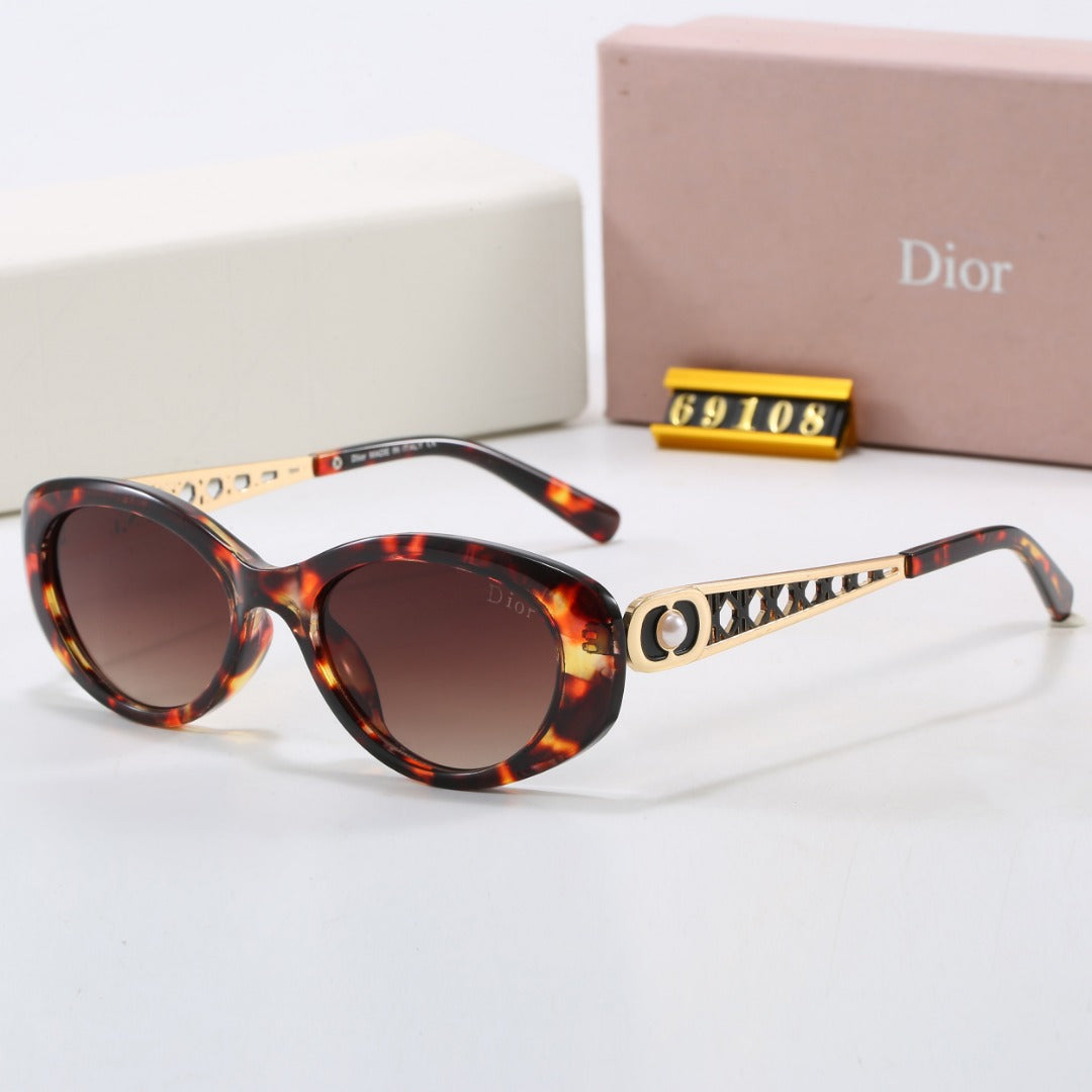 8 colors New hot HD lenses Full frame design sunglasses 69108