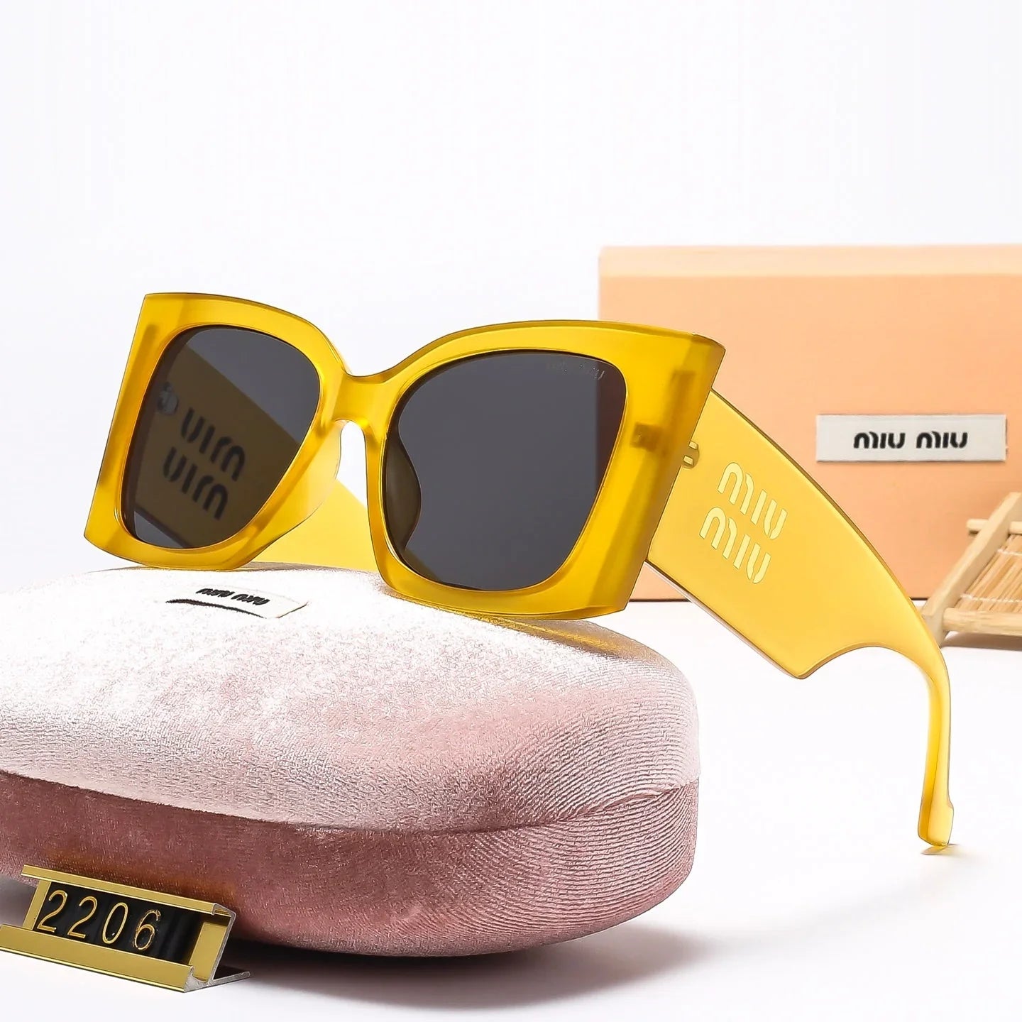 Fashion hot 7 color sunglasses 2206