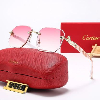 7 Colors Fashion  frameless square Sunglasses  2245