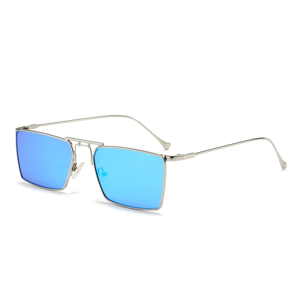 Dollger Square Retro Sunglasses For Small Faces