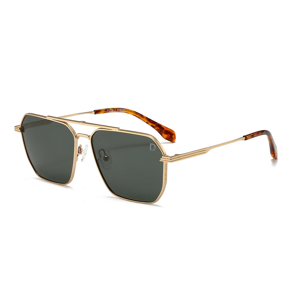 Dollger Retro-Vintage Aviator Tinted Sunglasses