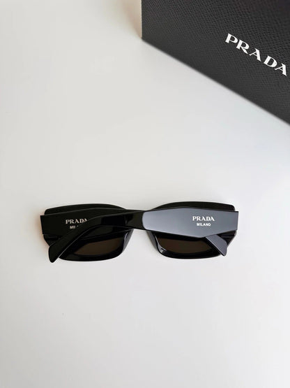 4 colors polygonal square frame sunglasses P00090