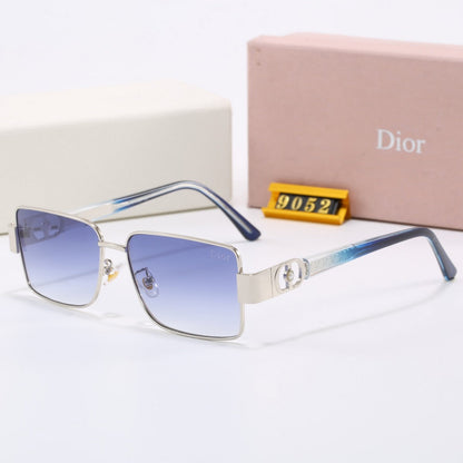 7 colors New hot HD lenses Full frame design sunglasses 9052
