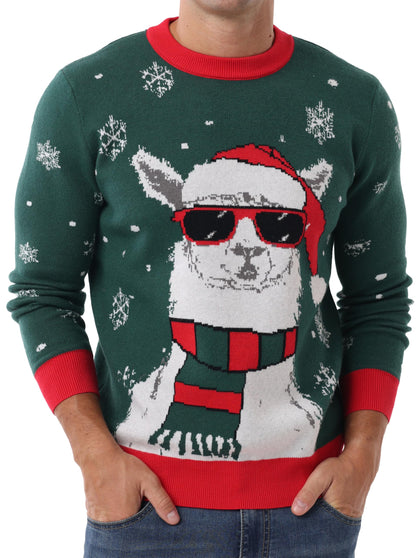 Sailwind Men's Christmas Sweater Ugly Knitted Xmas Sweaters Casual Funny Pullover Knitwear