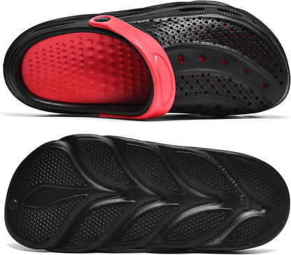 Clogs for Women and Men,Garden Shoes with Arch Support,Unisex Comfort Slip-on Sandals with Removable Cushion Footbed