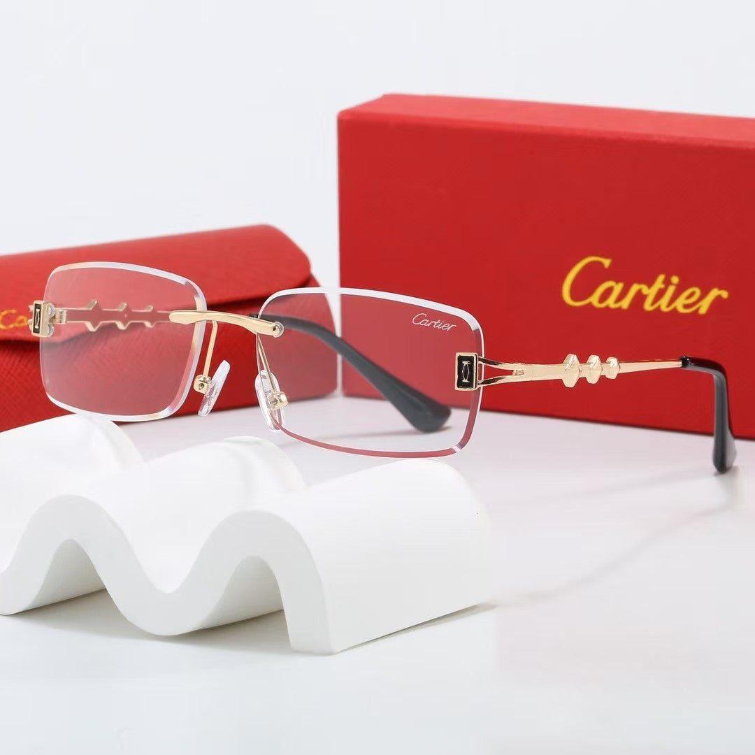 7 colors New hot HD lenses Frameless Sunglasses