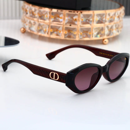 5 colors New hot HD lenses Full frame design sunglasses 6109