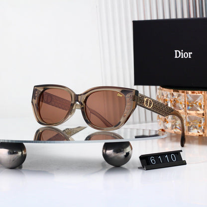 5 colors New hot HD lenses Full frame design sunglasses 6110