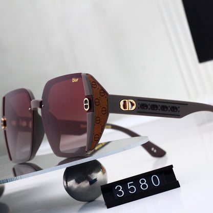 5 colors New hot HD lenses Full frame design sunglasses 3480