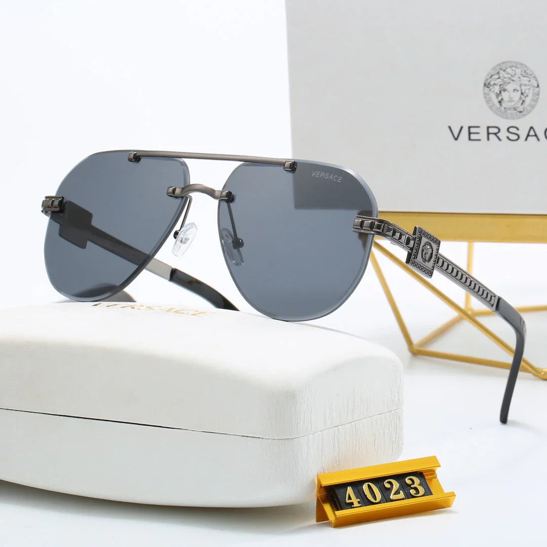 Metal aviator sunglasses 4023