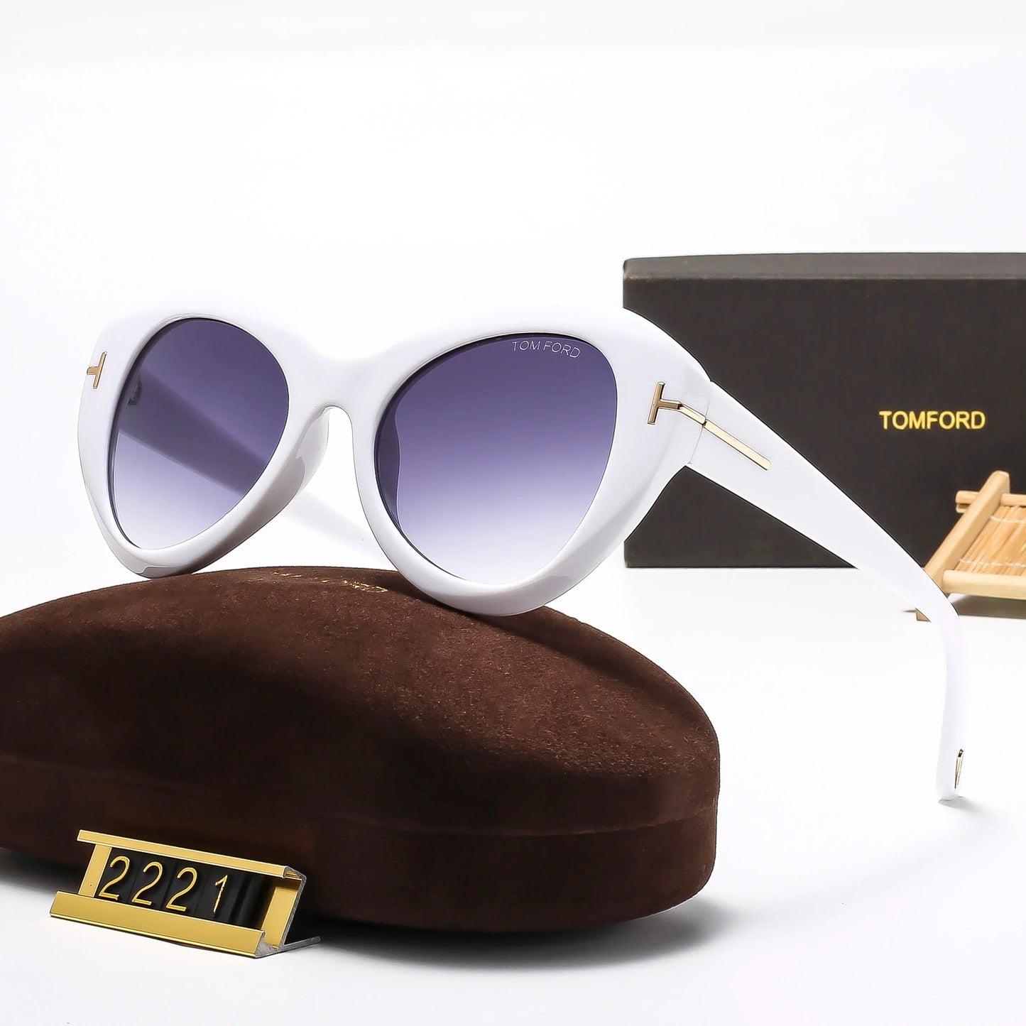 Fashion hot 5 color sunglasses 2221