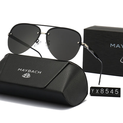 5 colors Inspired Rimless Aviator Sunglasses