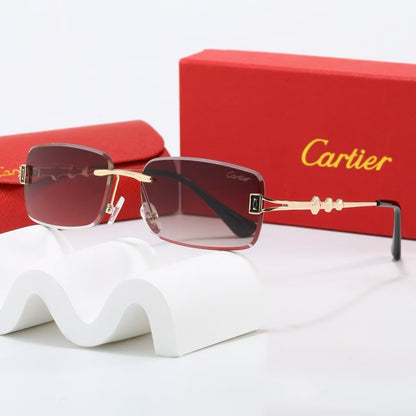 7 colors New hot HD lenses Frameless Sunglasses
