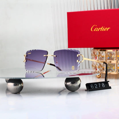 8 colors New hot HD lenses Frameless Sunglasses 6278