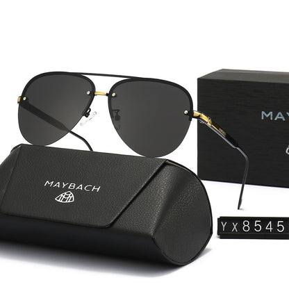 5 colors Inspired Rimless Aviator Sunglasses