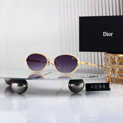 8 colours High-definition lens metal full-frame sunglasses 4094