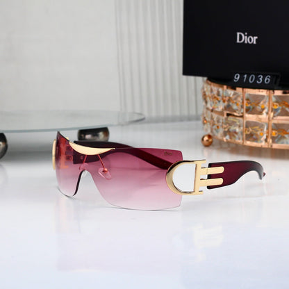 9 colors New hot HD lenses No borders design sunglasses 91036