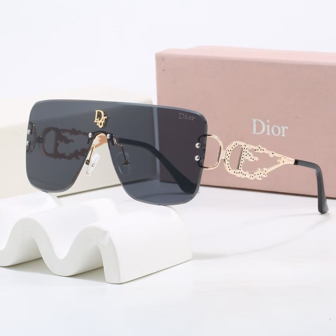 7 colors New hot HD lenses No borders design sunglasses