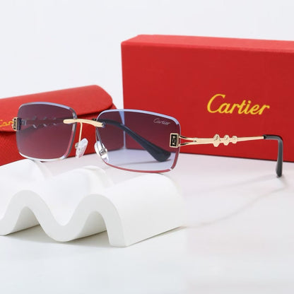 7 colors New hot HD lenses Frameless Sunglasses