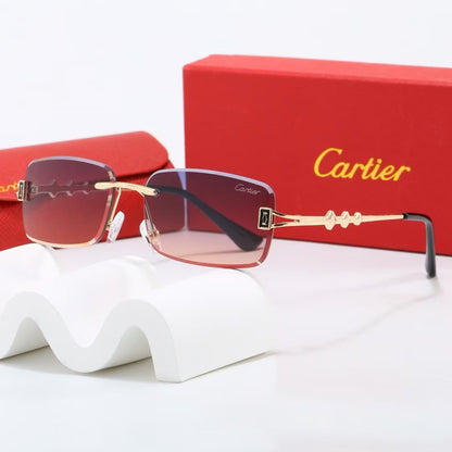 7 colors New hot HD lenses Frameless Sunglasses