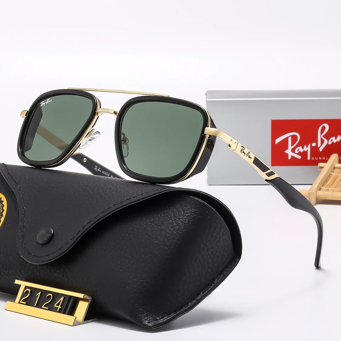 Fashion hot 6 color sunglasses 2124