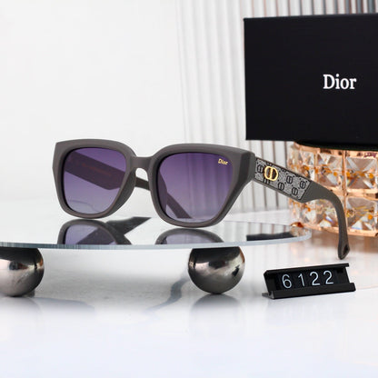 5 colors New hot HD lenses Full frame design sunglasses 6122