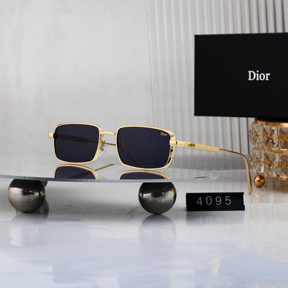 7 colours High-definition lens metal full-frame sunglasses 4095
