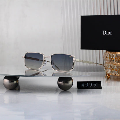 7 colours High-definition lens metal full-frame sunglasses 4095