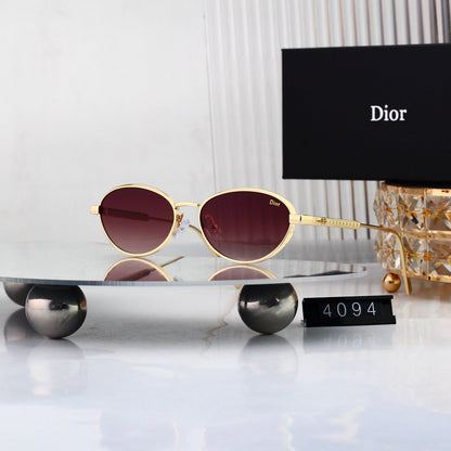 8 colours High-definition lens metal full-frame sunglasses 4094