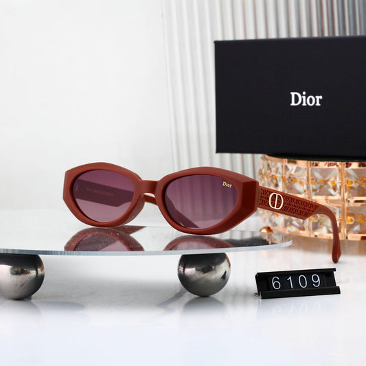 5 colors New hot HD lenses Full frame design sunglasses 6109