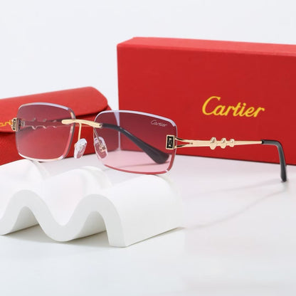 7 colors New hot HD lenses Frameless Sunglasses