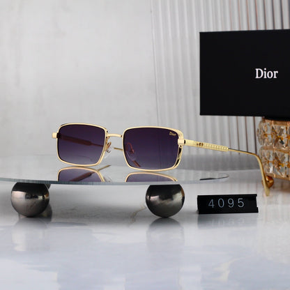 7 colours High-definition lens metal full-frame sunglasses 4095