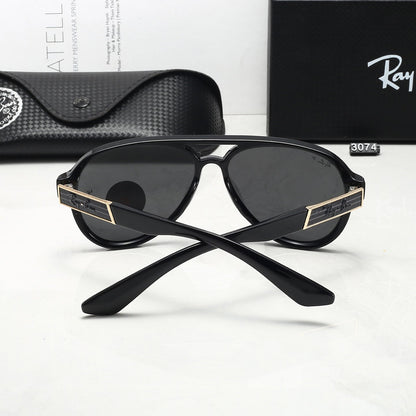 5 colors new hot full flarm sunglasses 3074